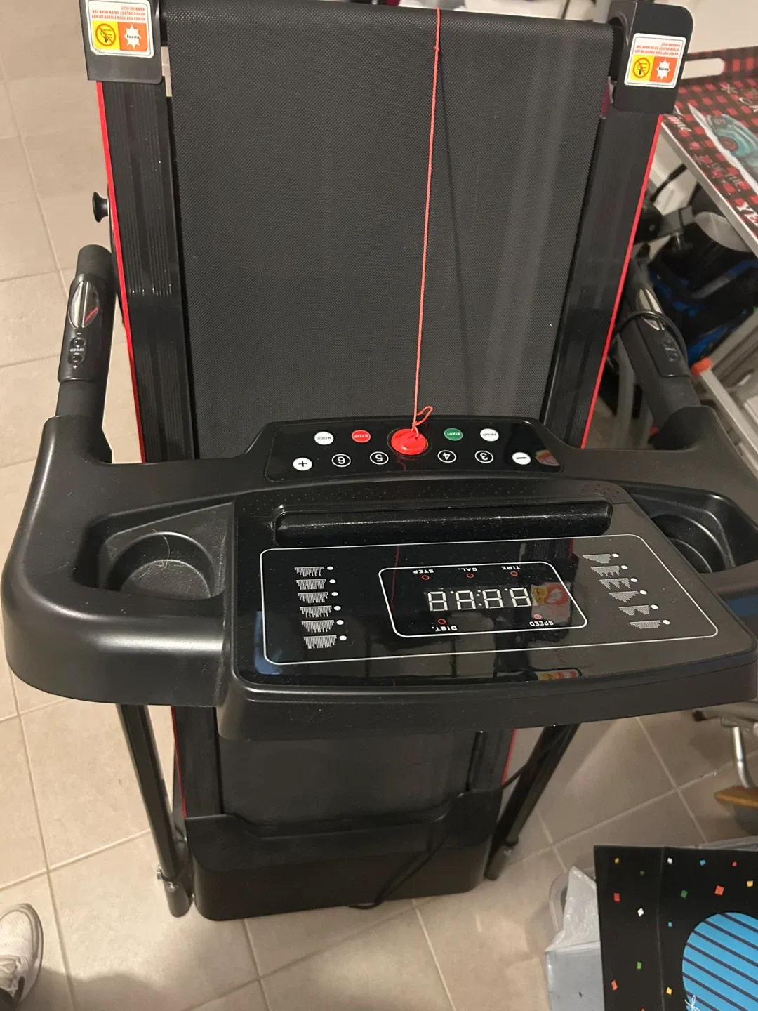 Folding Treadmill - Black