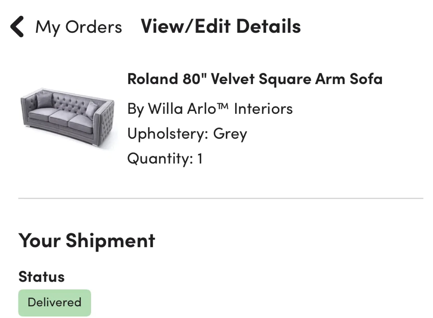 Gray Tufted Sofas with nailhead trim– Excellent Condition image indicator(7)