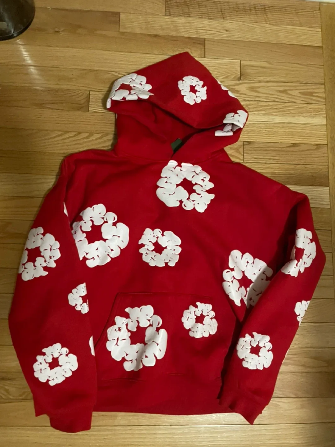 Denim Tears Red Hoodie