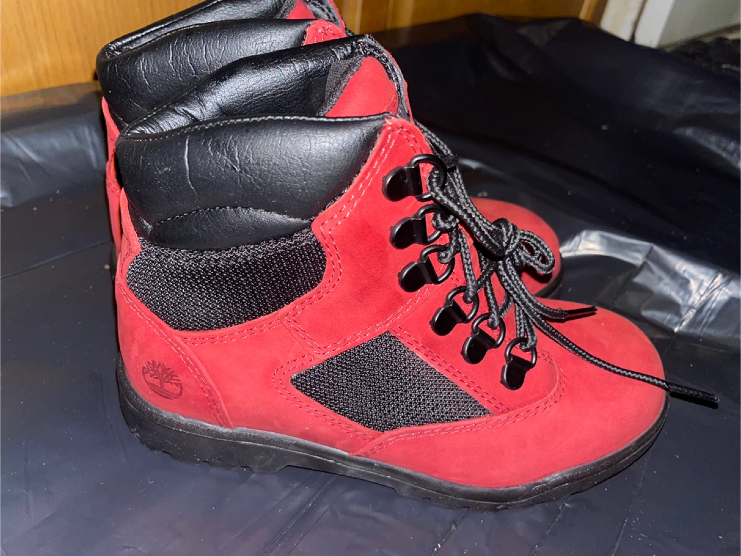 Timberland Red Hiking Boots #Cleanout - photo 2