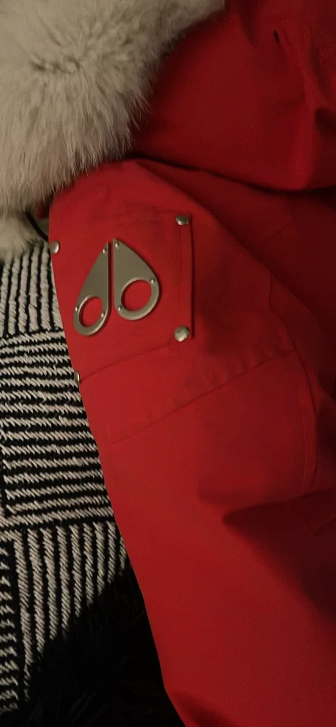 Moose Knuckles Red Bomber Jacket image indicator(4)