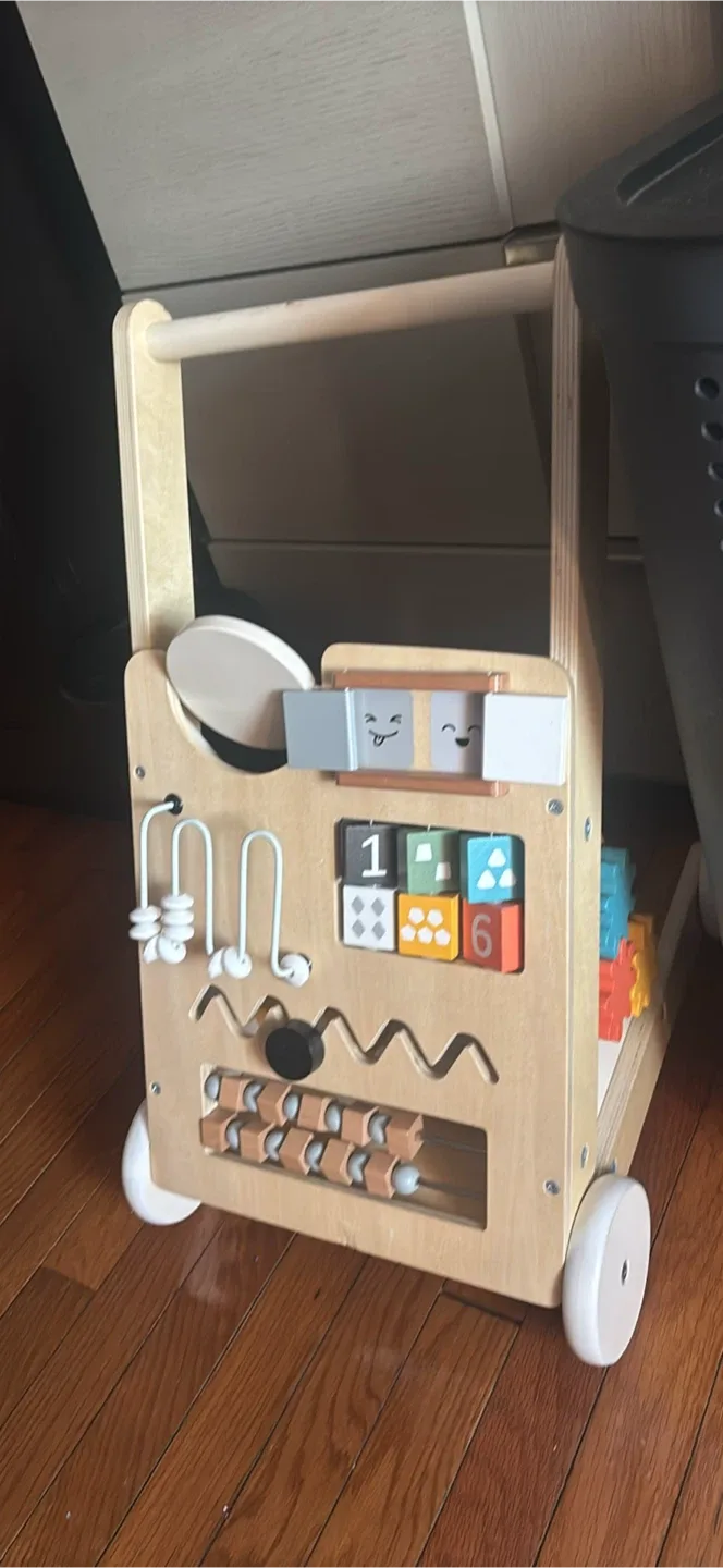 Wooden Baby Activity Walker