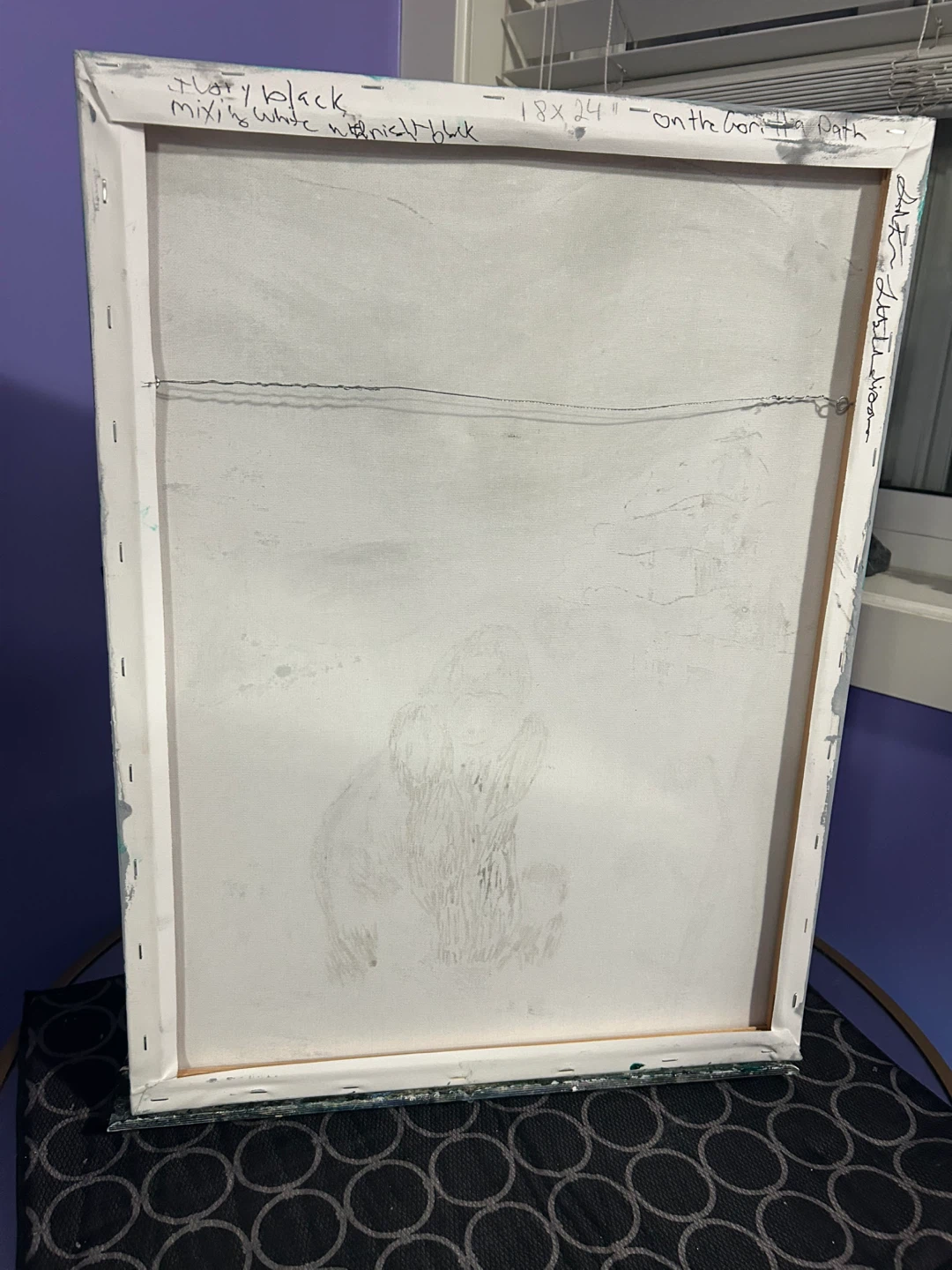 On the gorilla path.  18x24 inch oil painting - photo 3