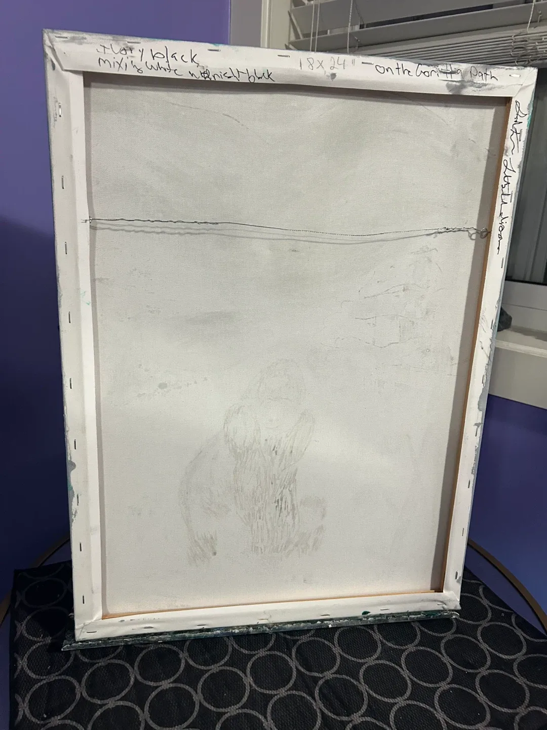 On the gorilla path.  18x24 inch oil painting #cleanout image indicator(3)