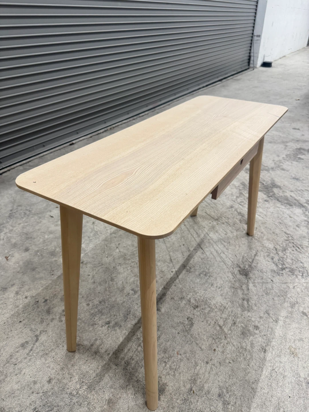 Wooden Desk - Light Finish - photo 2
