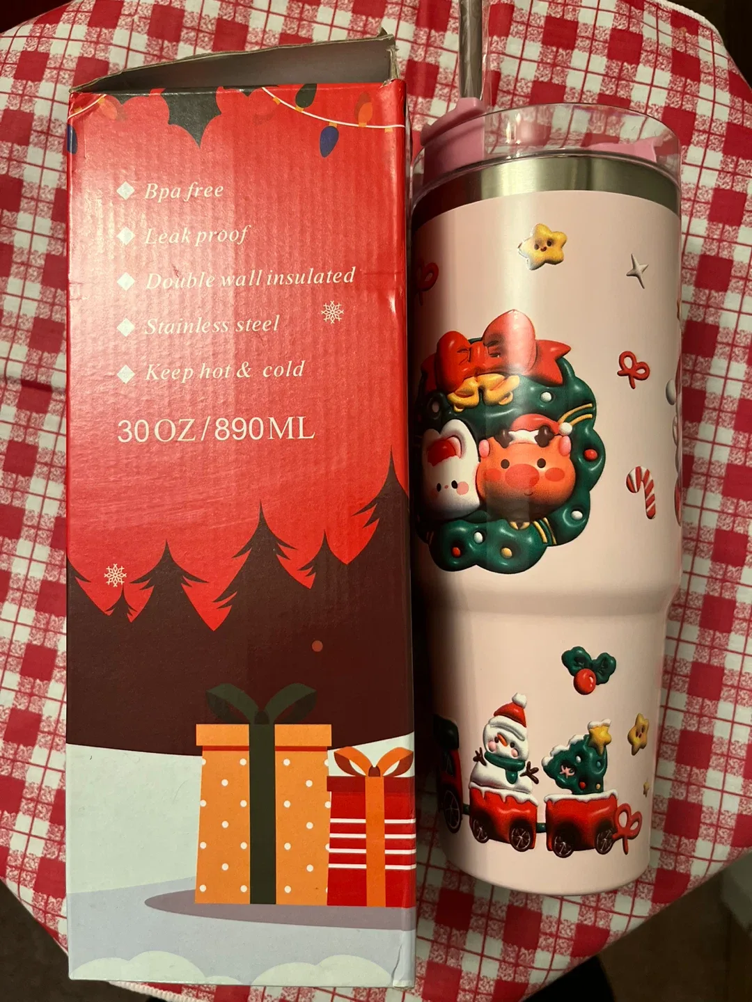 Christmas Tumbler - 30oz Stainless Steel