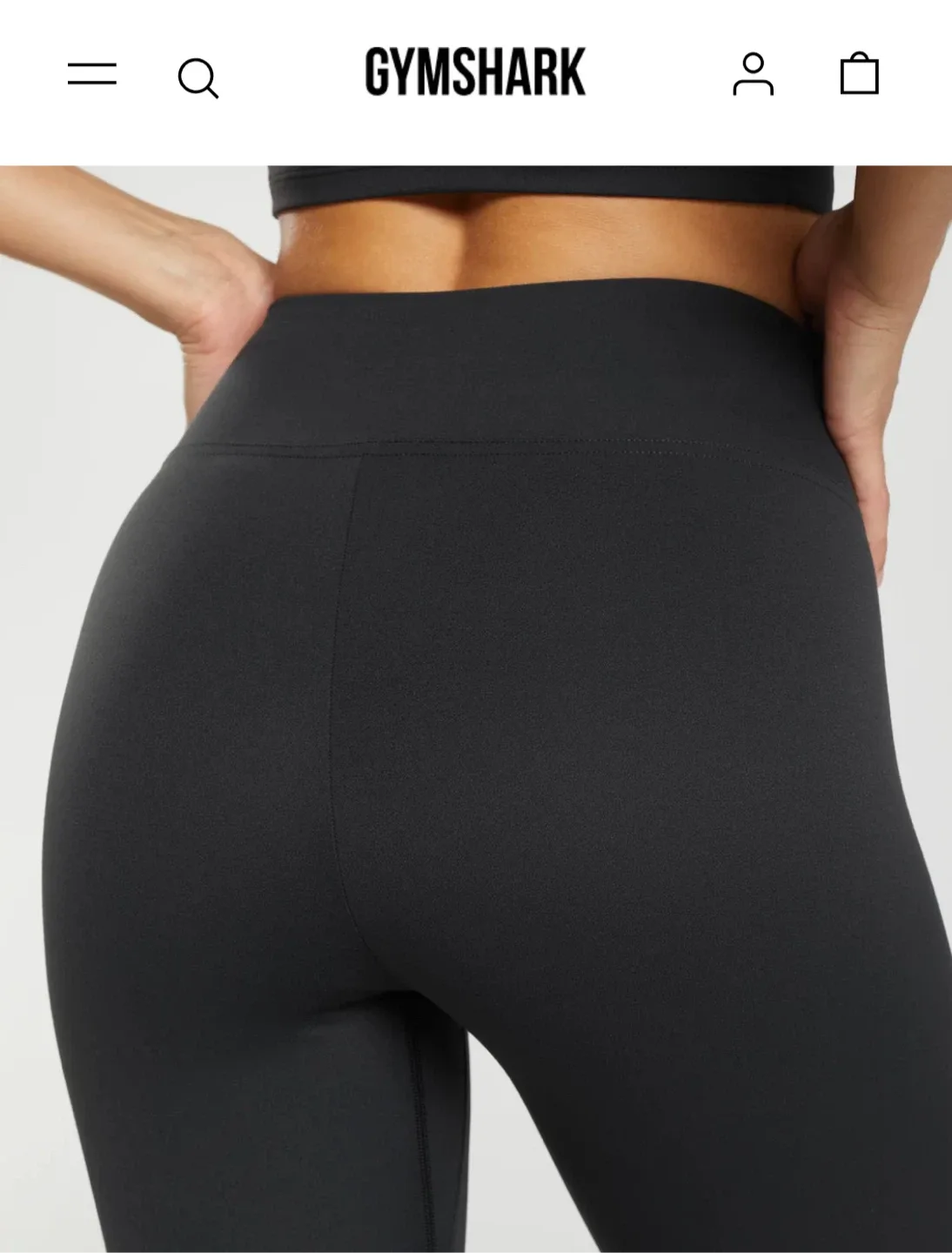Gymshark Black Leggings image indicator(9)