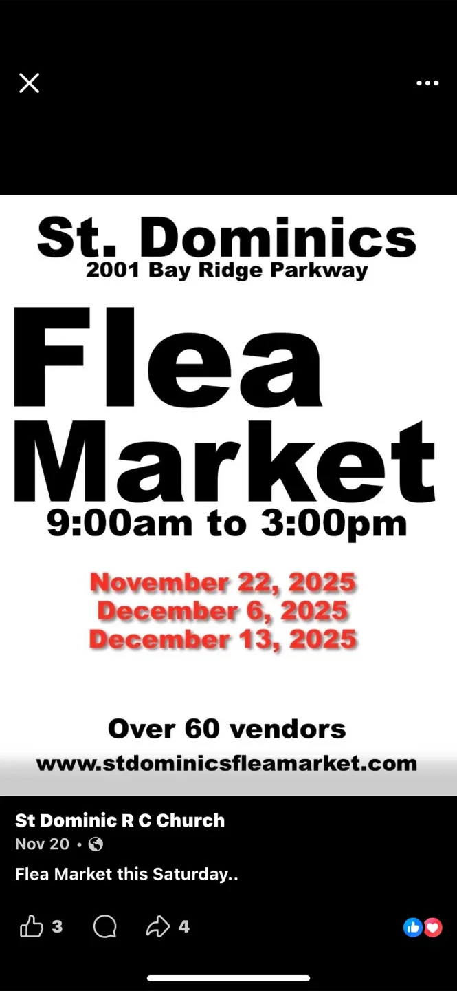 Fleamarket this Saturday 12/6