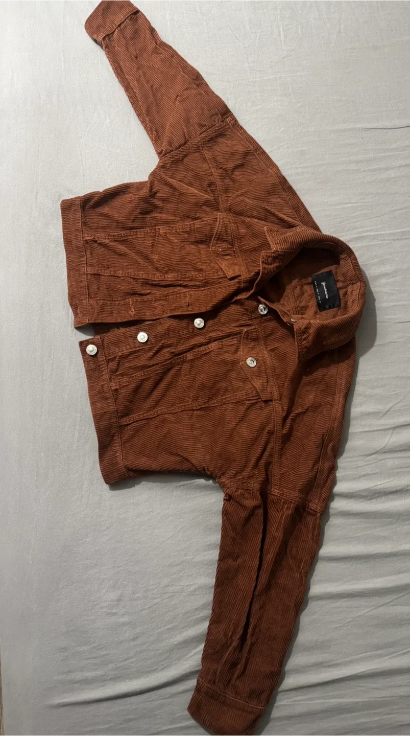 Stradivarius Corduroy Jacket - Size S