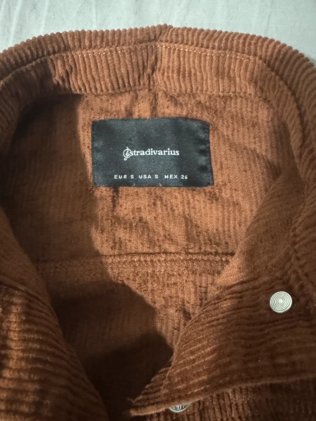 Stradivarius Corduroy Jacket - Size S - photo 2