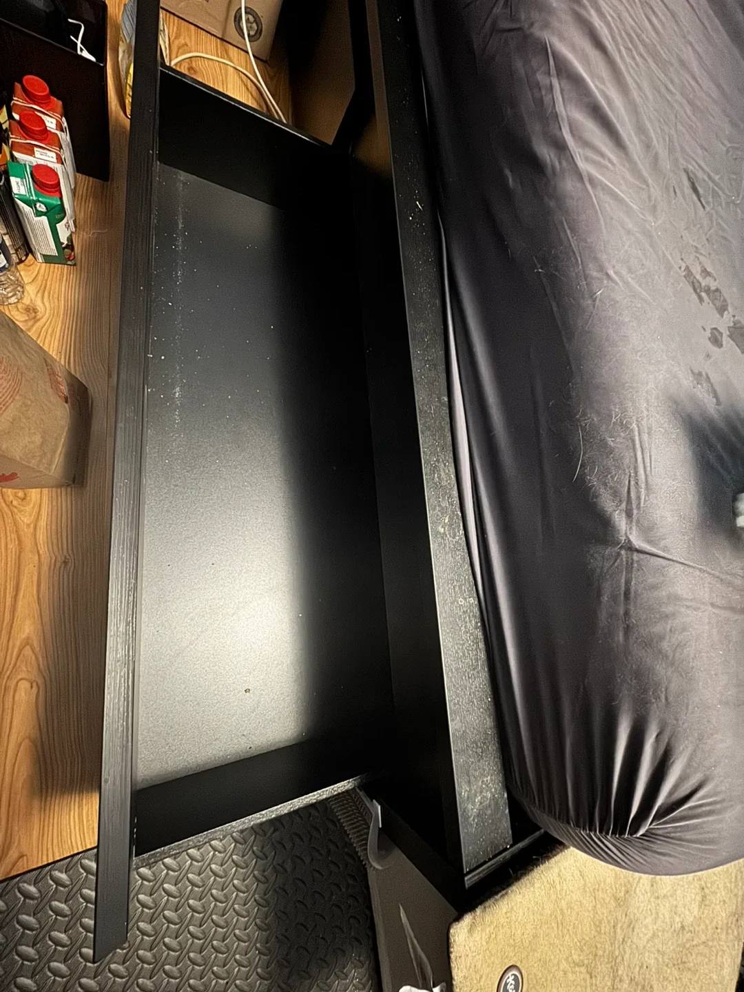 IKEA Malm Queen Bed Frame - Dark Brown image indicator(4)