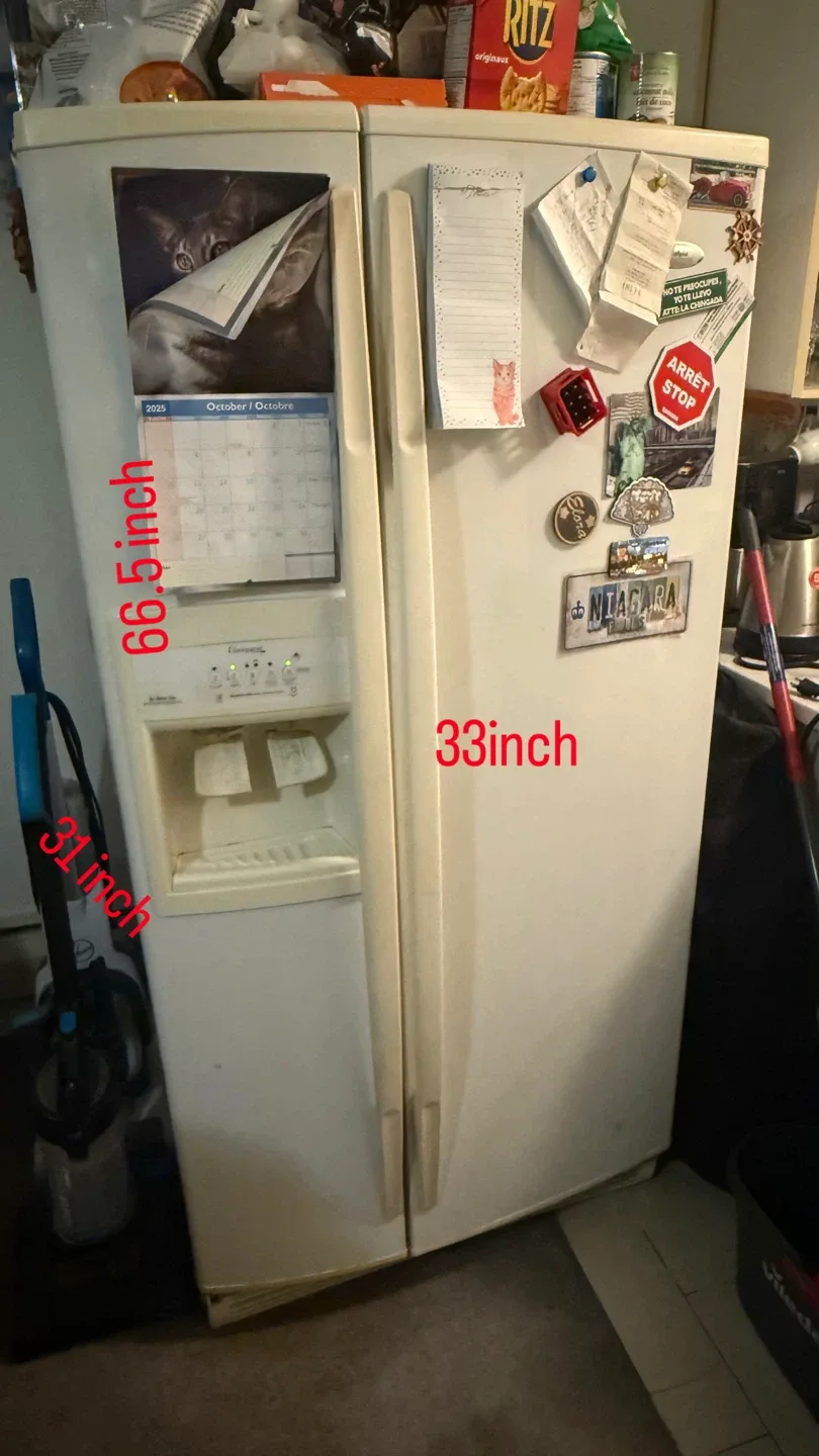 Conquest Side-by-Side Refrigerator