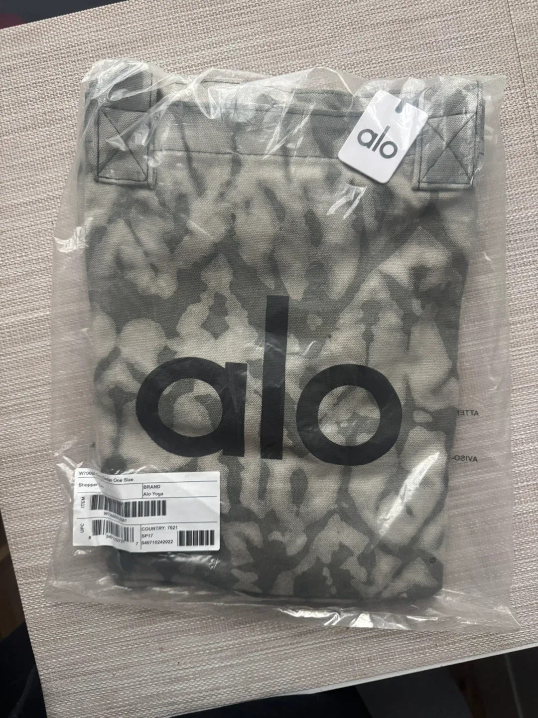 NEW ! ALO Yoga Tote Bag