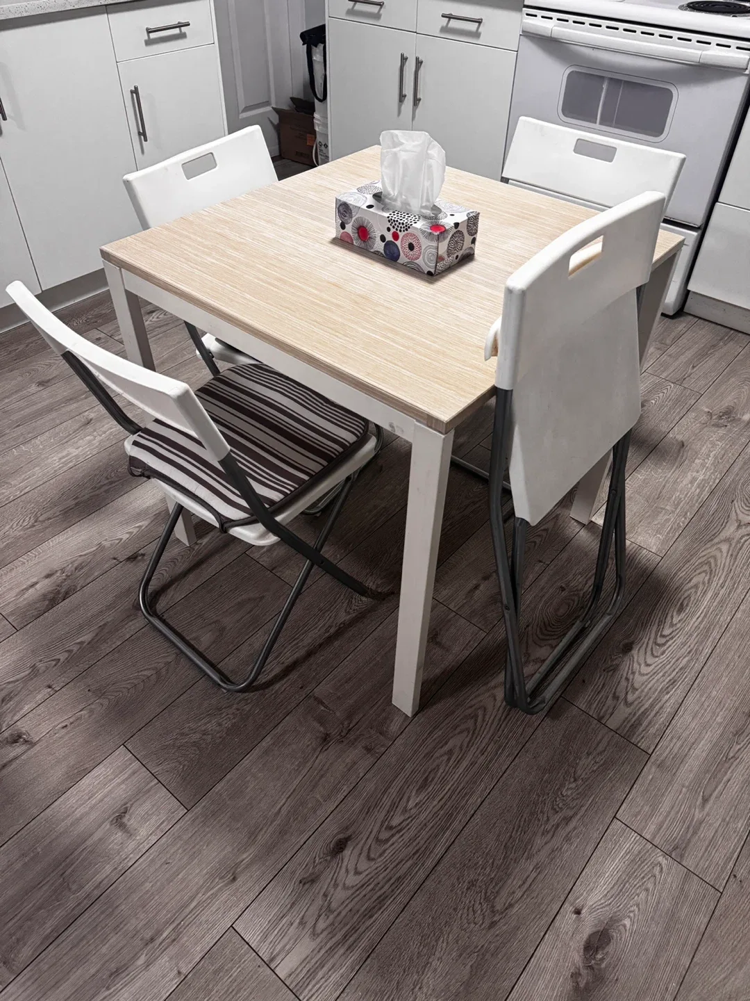 IKEA Dining Table with 4 Chairs #Cleanout