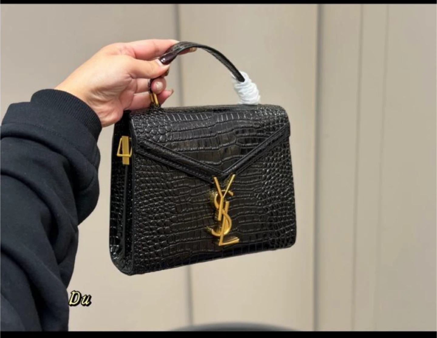 Saint Laurent Cassandra Top Handle Bag