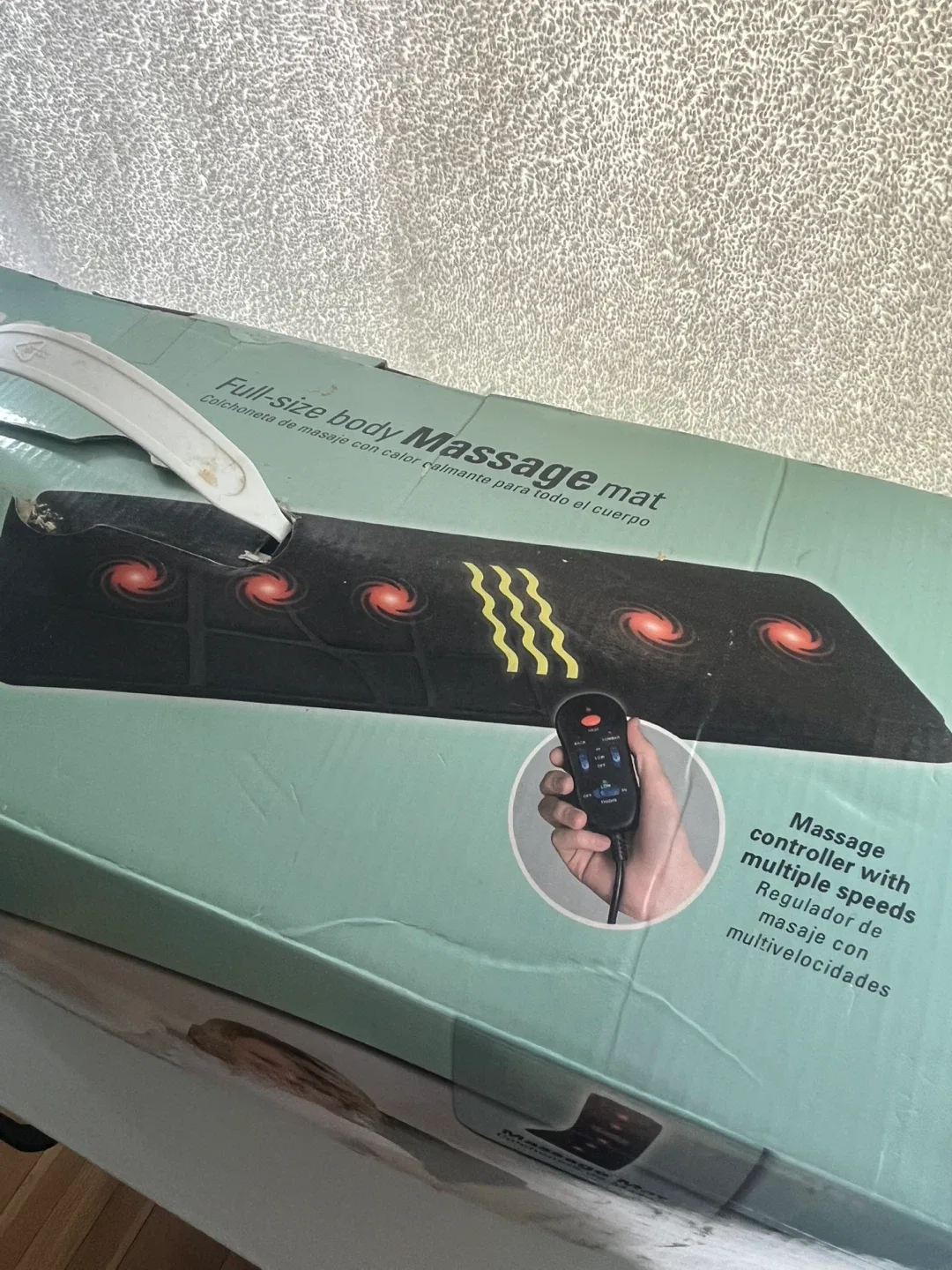 Spa Massage Relaxation Therapy Full-size Body Massage Mat image indicator(3)