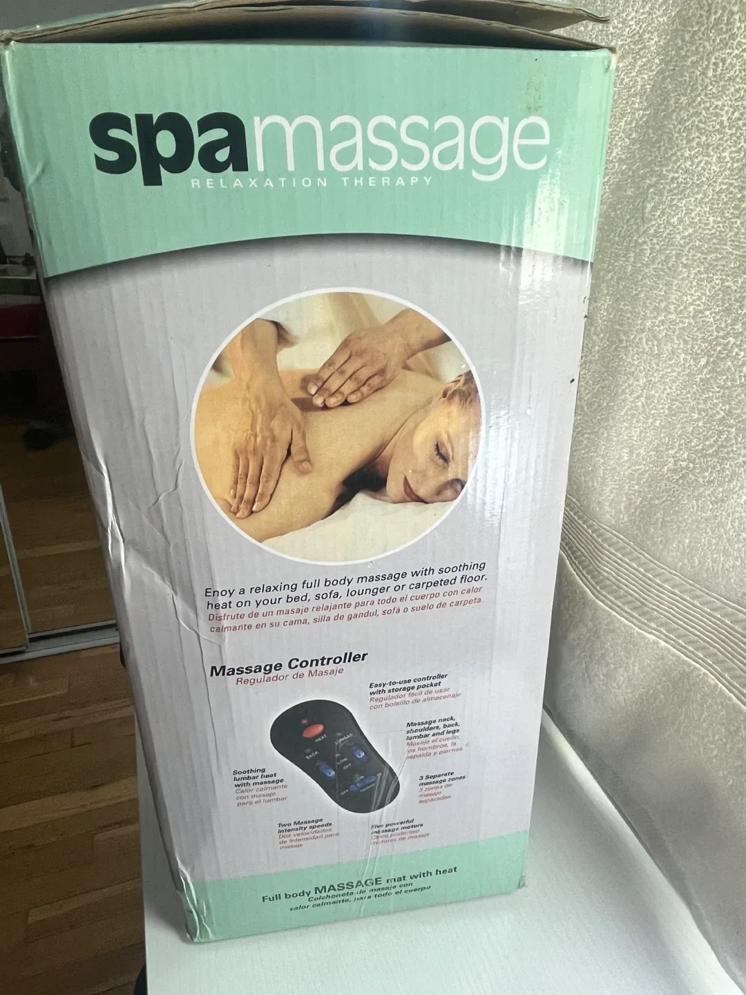 Spa Massage Relaxation Therapy Full-size Body Massage Mat image indicator(4)