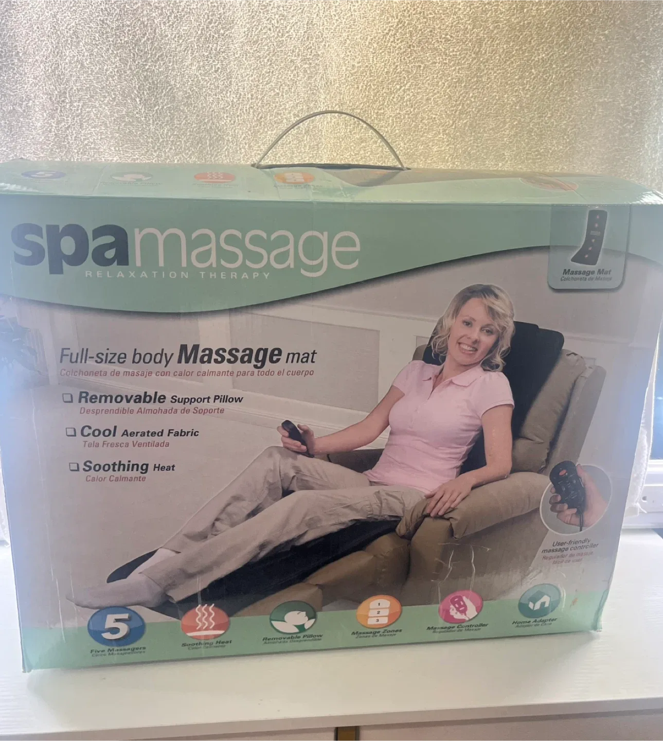 Spa Massage Relaxation Therapy Full-size Body Massage Mat