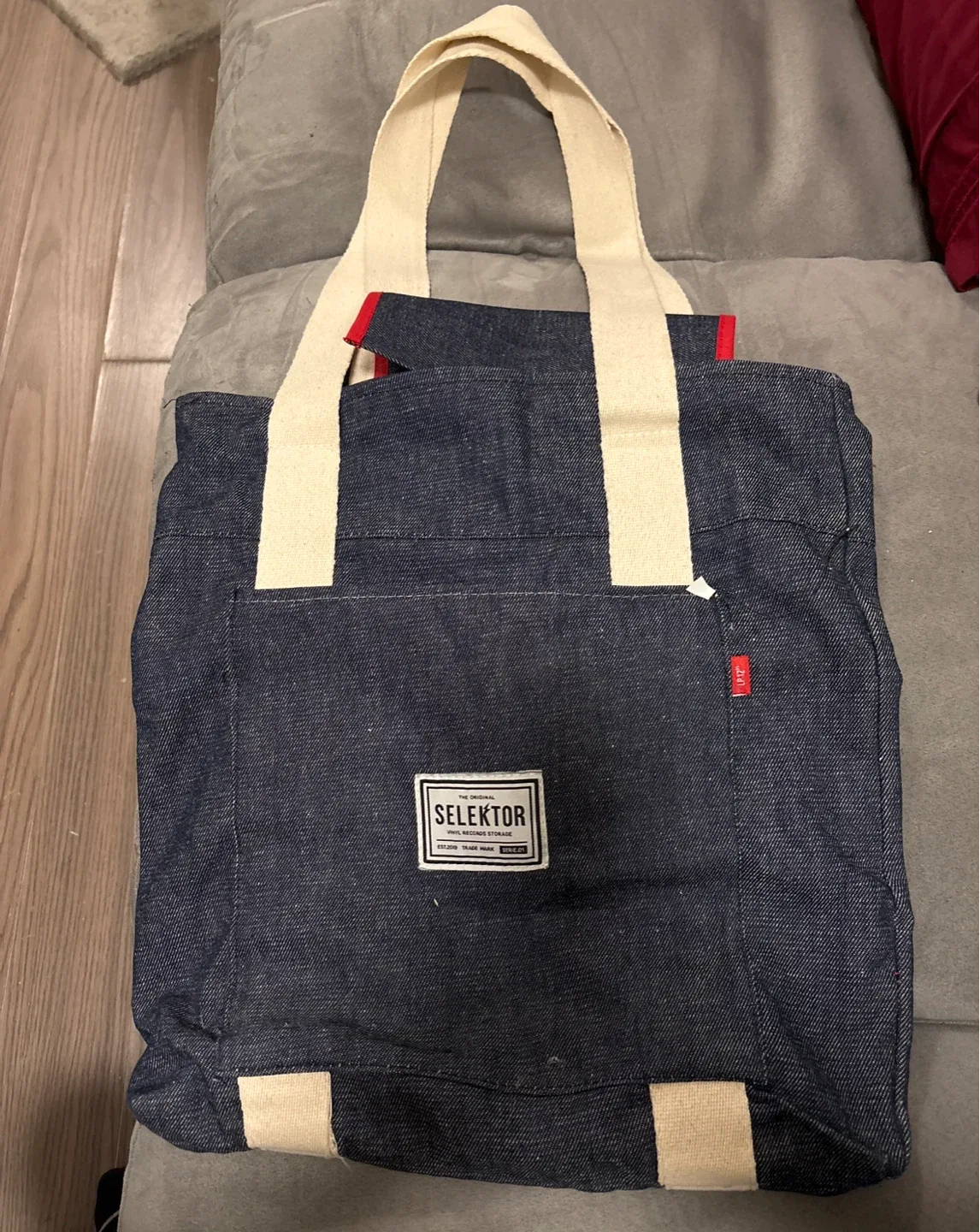 Selektor Denim Tote Bag