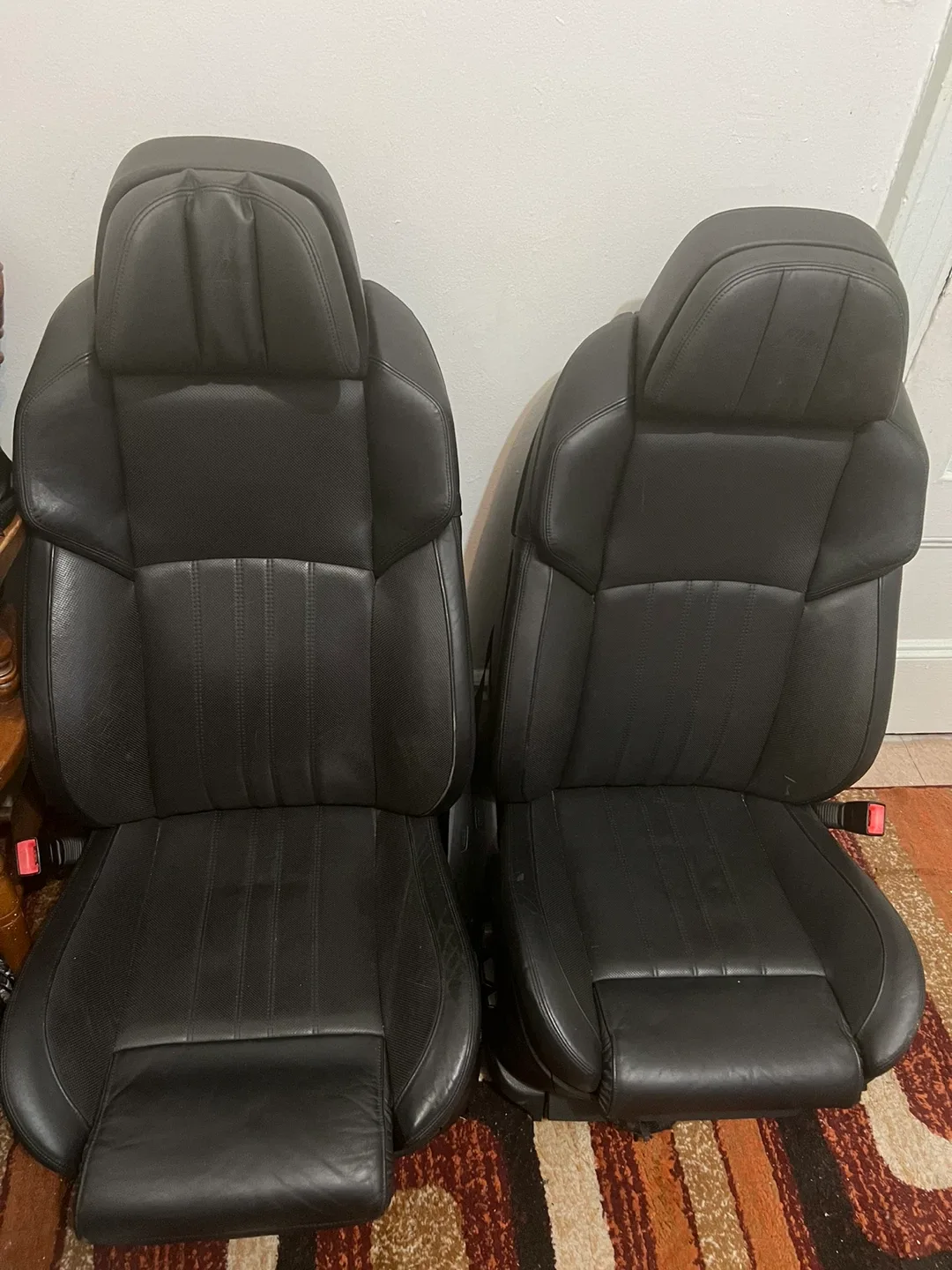 BMW M5 Black Leather Car Seats2015 a2020