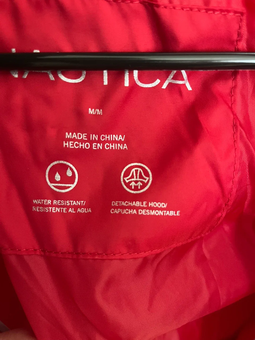 Nautica Red Puffer Jacket - Size M image indicator(2)