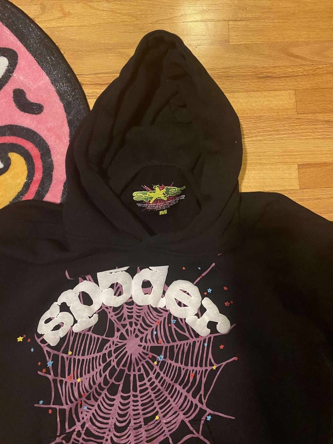 Sp5der Hoodie - Black M - photo 3