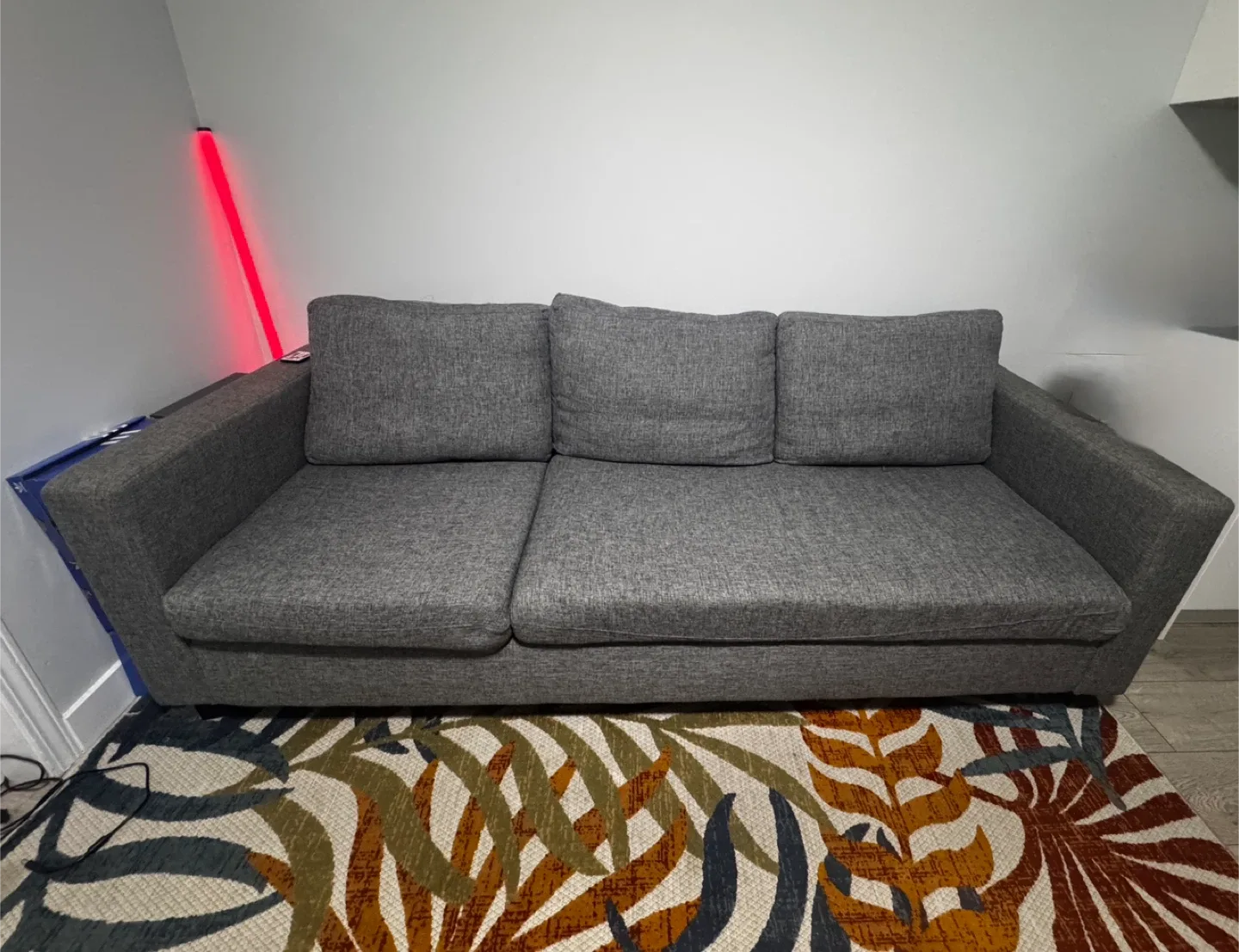 Grey 3-Seater Sofa #Cleanout