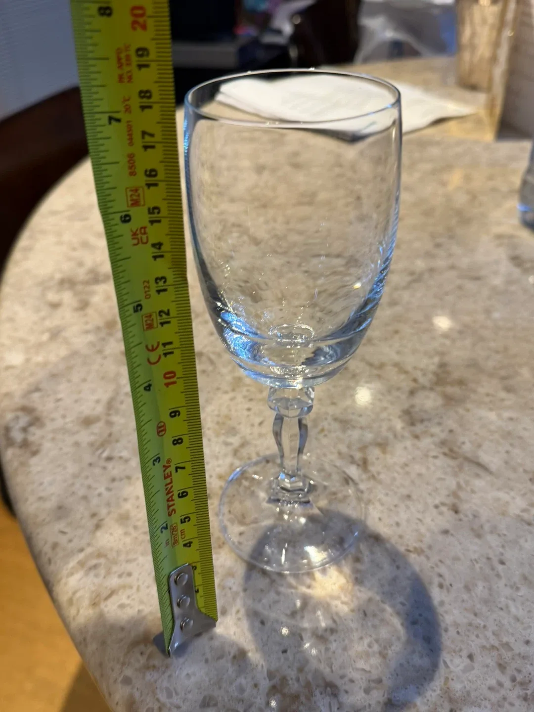 Stemmed Wine Glass - 7 inches