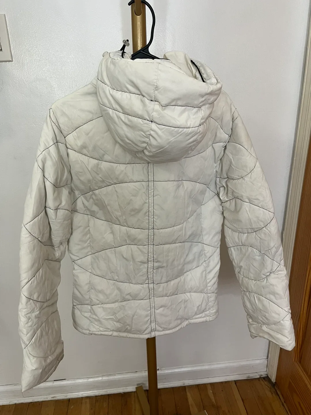 a.n.a White Puffer Jacket - XL image indicator(4)