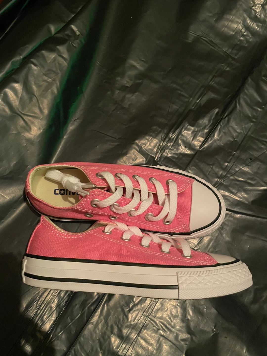 Converse All Star Pink Youth Size 12 #Cleanout - photo 2