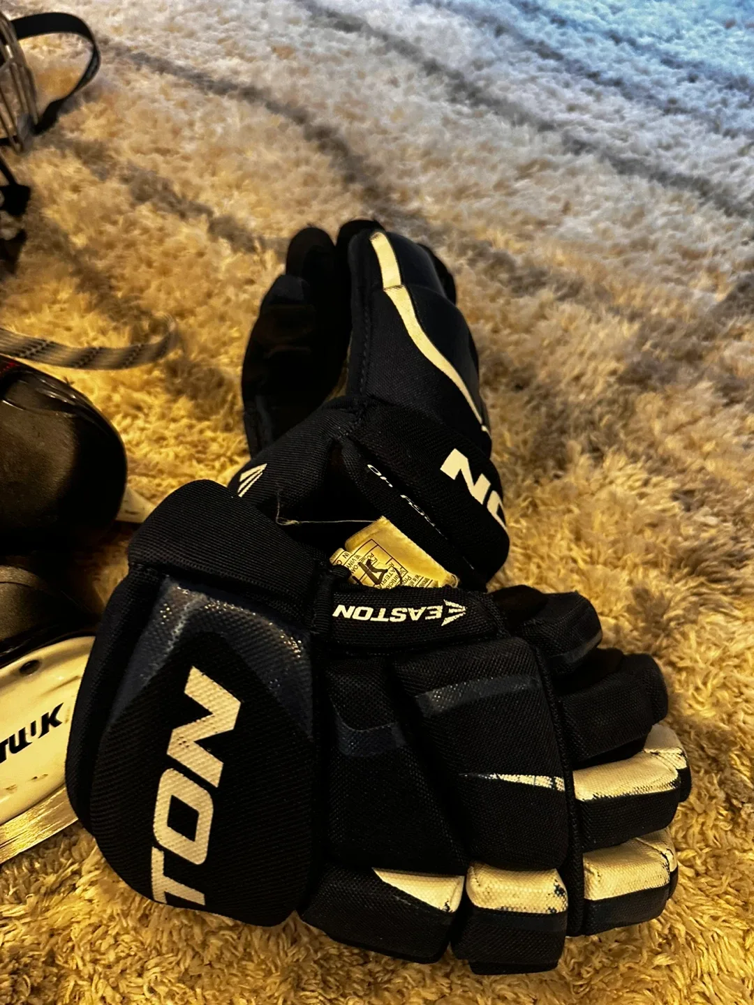Bauer Hockey Helmet, Easton Gloves, CCM Tacks Skates image indicator(2)