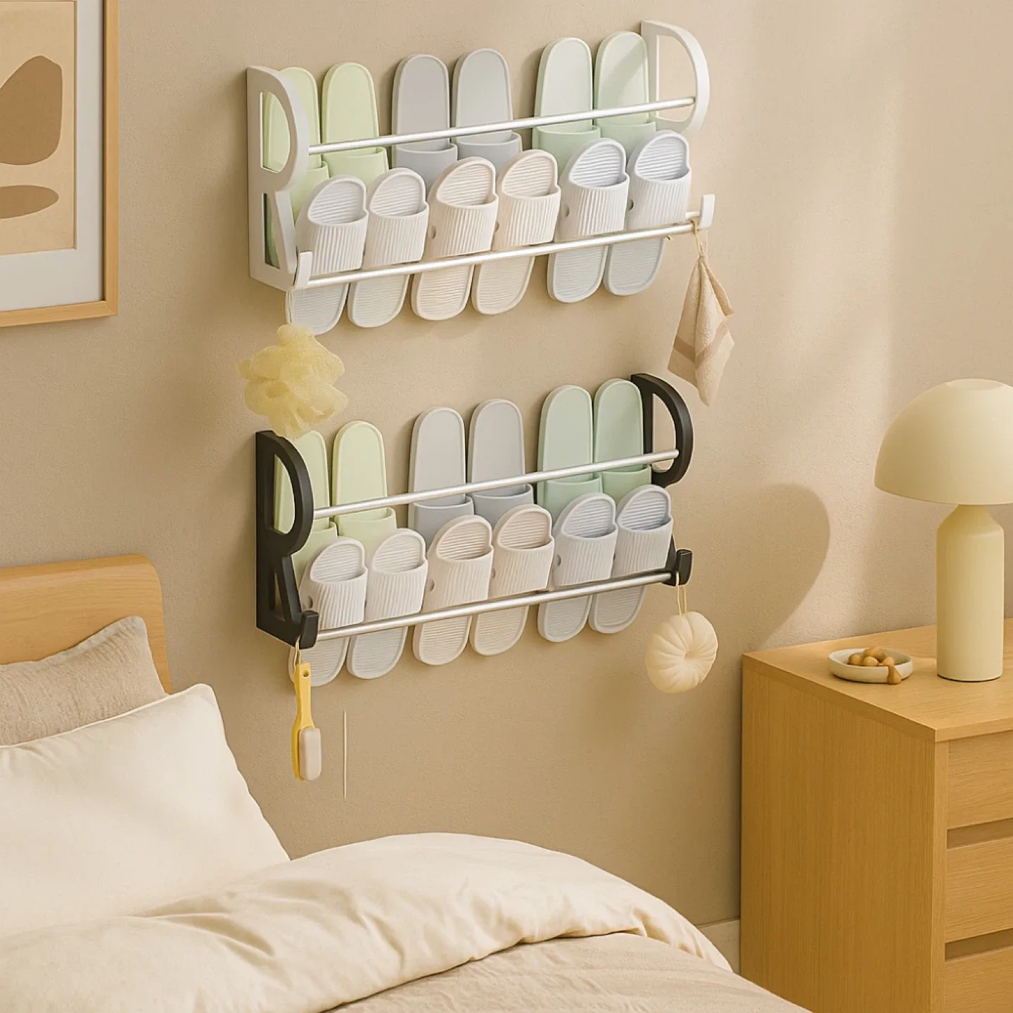 Wall-Mounted Shoe Rack image indicator(3)
