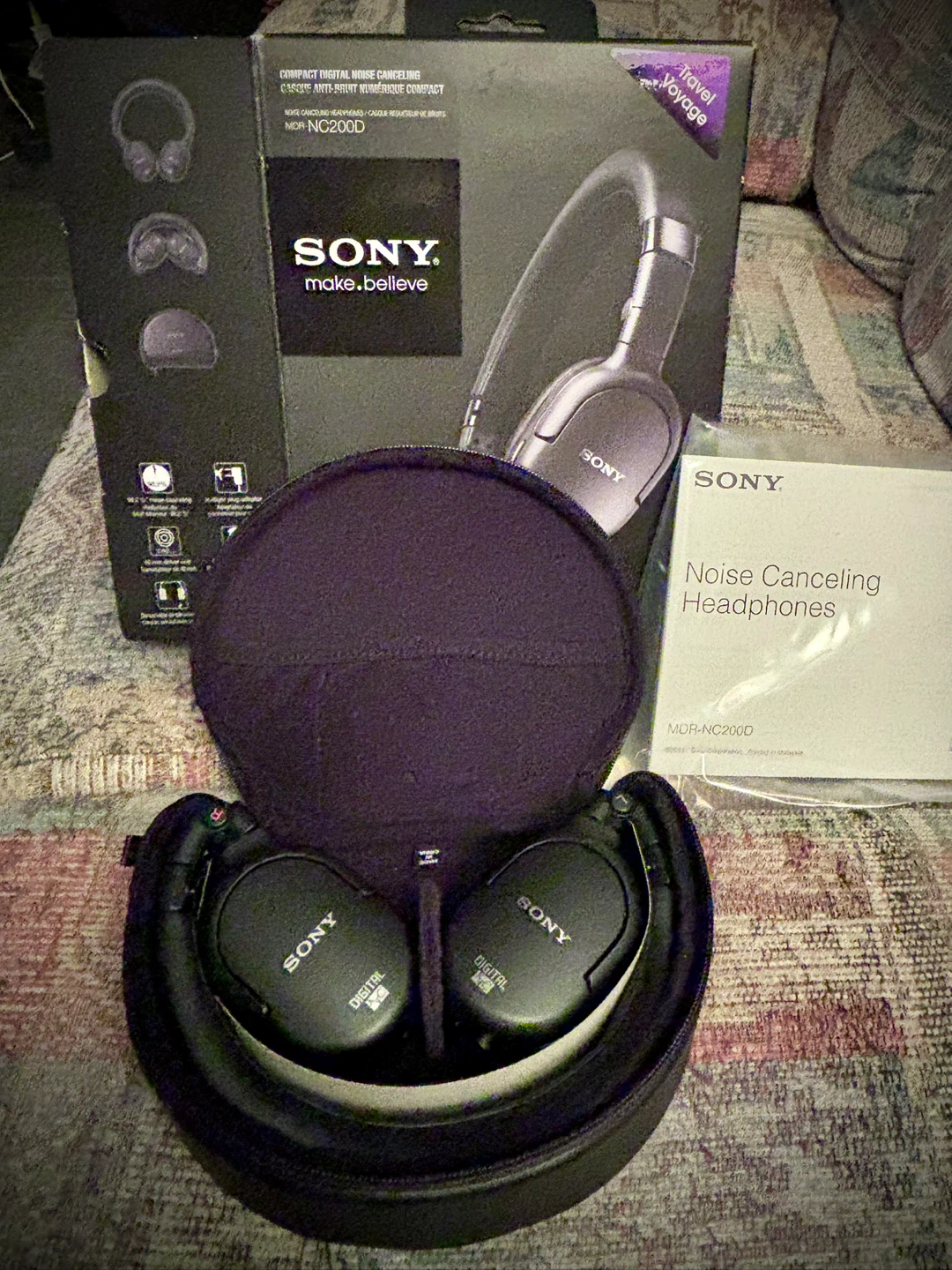 NEW Sony MDR-NC200D Noise Cancelling Headphones - photo 4