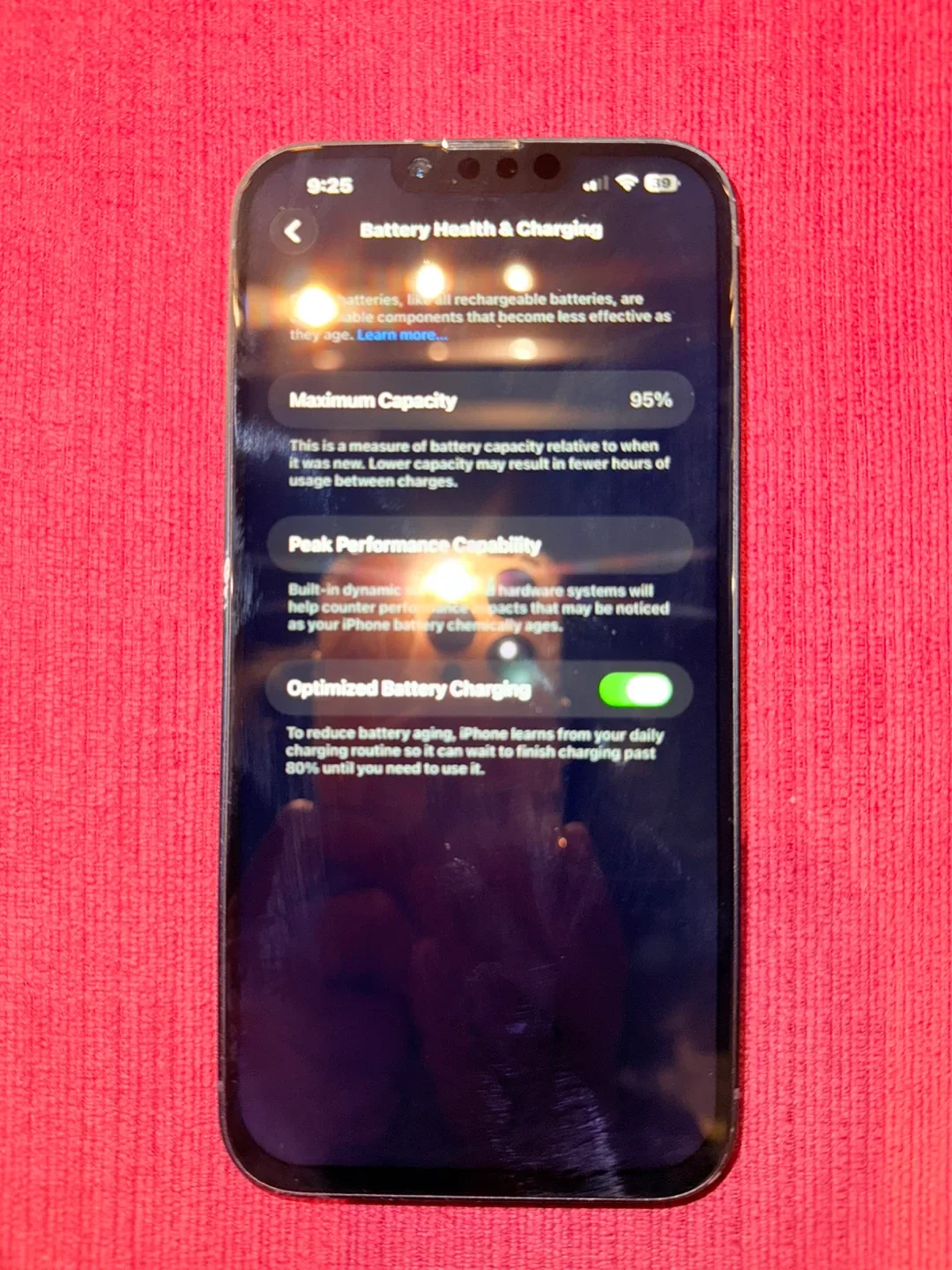 iPhone 14 Plus – 128GB – Black - 95% Battery Health image indicator(3)