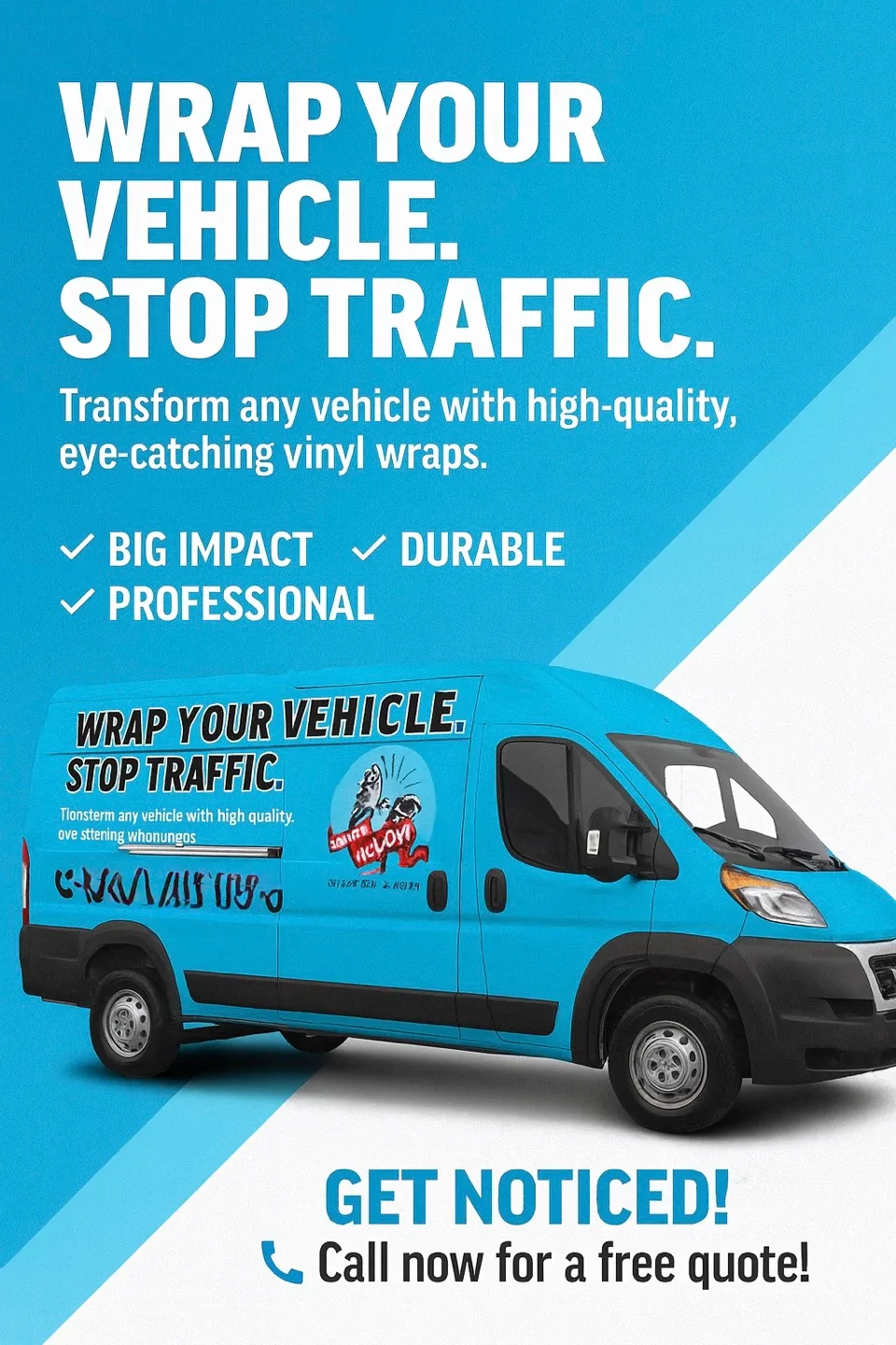 Vehicle Wrap Service - Stop Traffic!