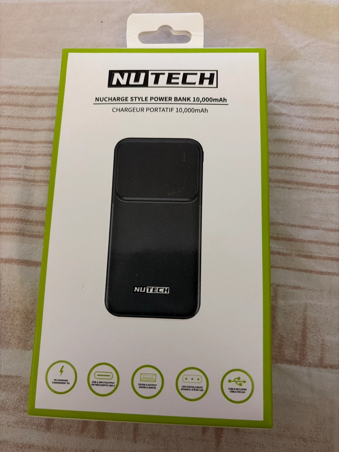 New Nutech Nucharge Style Power Bank 10000mAh