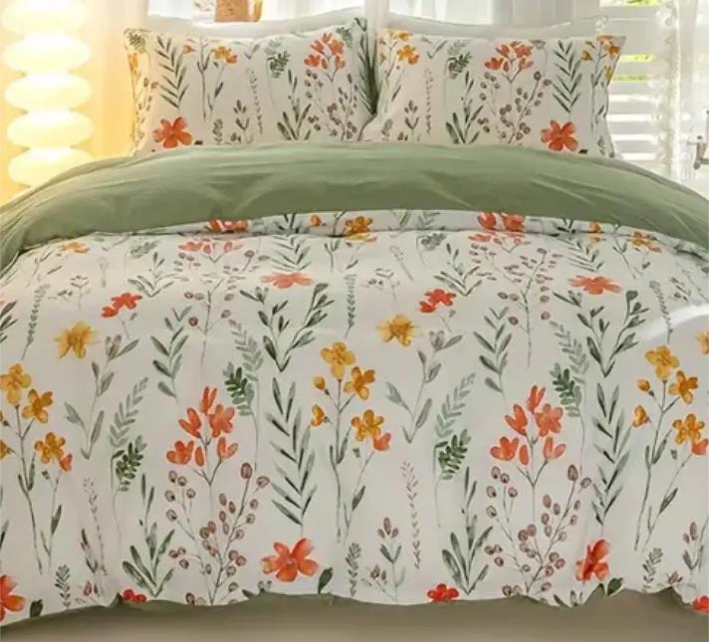 3 pieces Queen size duvet cover with pillowcases image indicator(7)