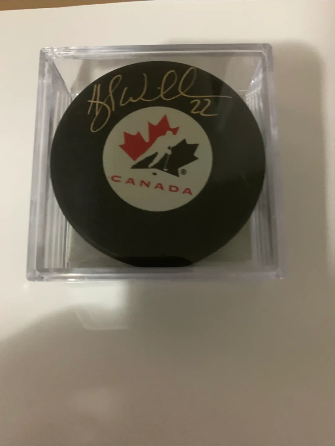 Hayley Wickenheiser Signed Puck W/ COA