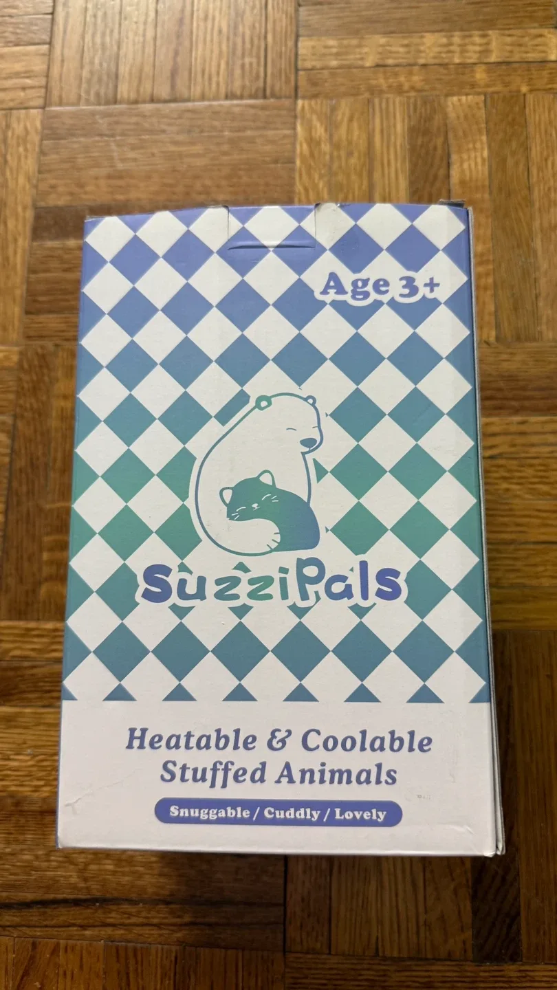 New SuzziPals Heatable & Coolable Stuffed Animal - Elephant