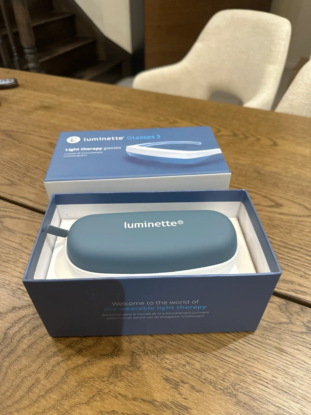 Luminette Glasses 3 Light Therapy Glasses - Like New! image indicator(2)