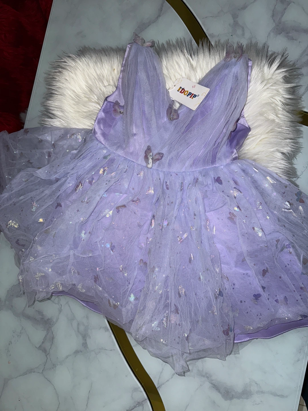 IDOPiP Lavender Dress - Size 18 Months - photo 3