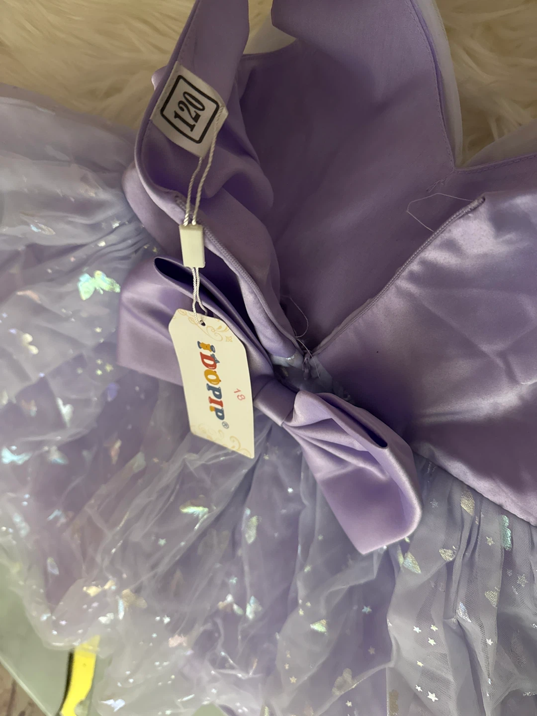 IDOPiP Lavender Dress - Size 18 Months - photo 4