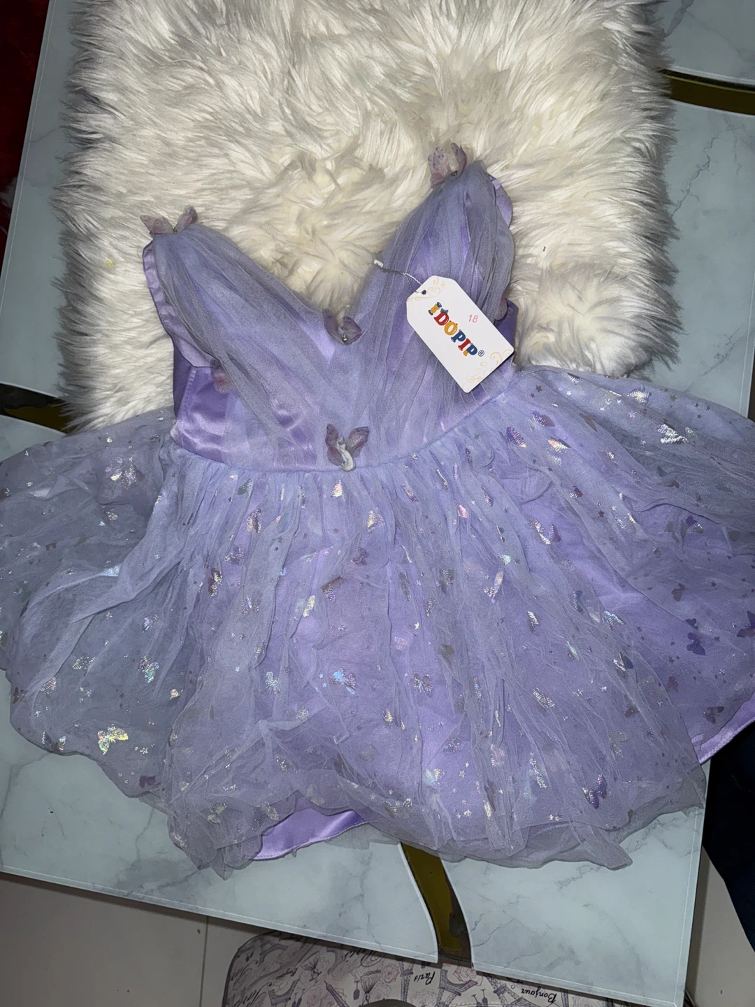 IDOPiP Lavender Dress - Size 18 Months - photo 2