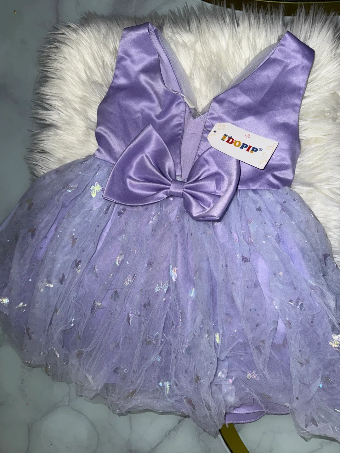 IDOPiP Lavender Dress - Size 18 Months