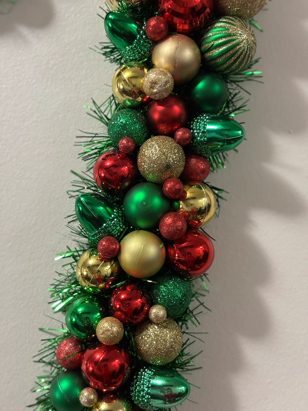 Candy Cane Christmas wreath Decoration - photo 2