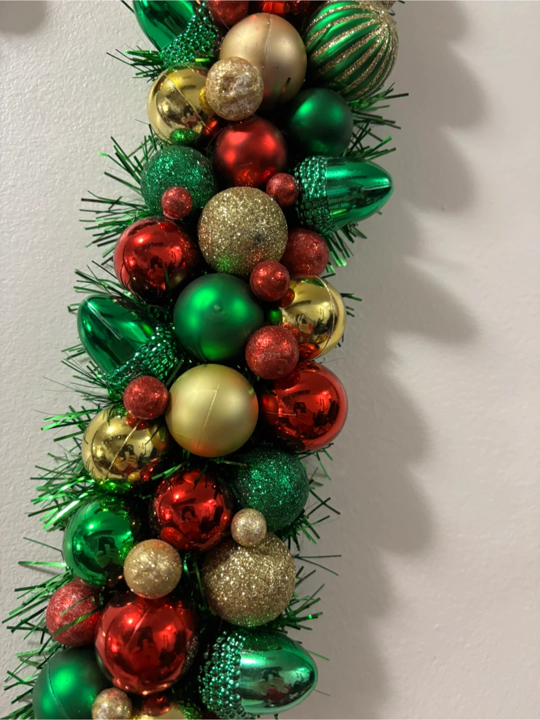 Candy Cane Christmas wreath Decoration - photo 4