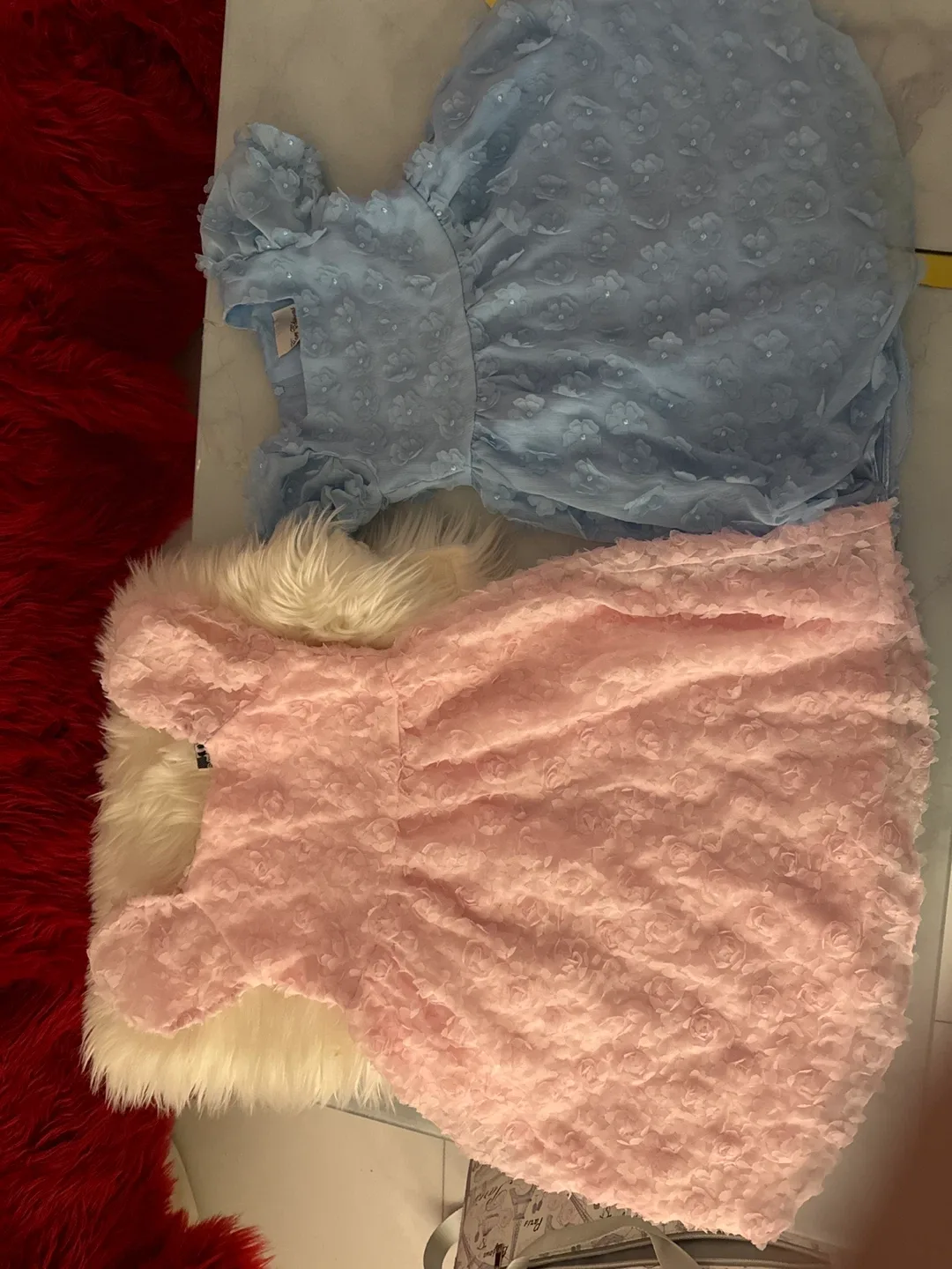 6x  size 5 Rare Editions Girls' Dresses - Pink & Blue image indicator(3)