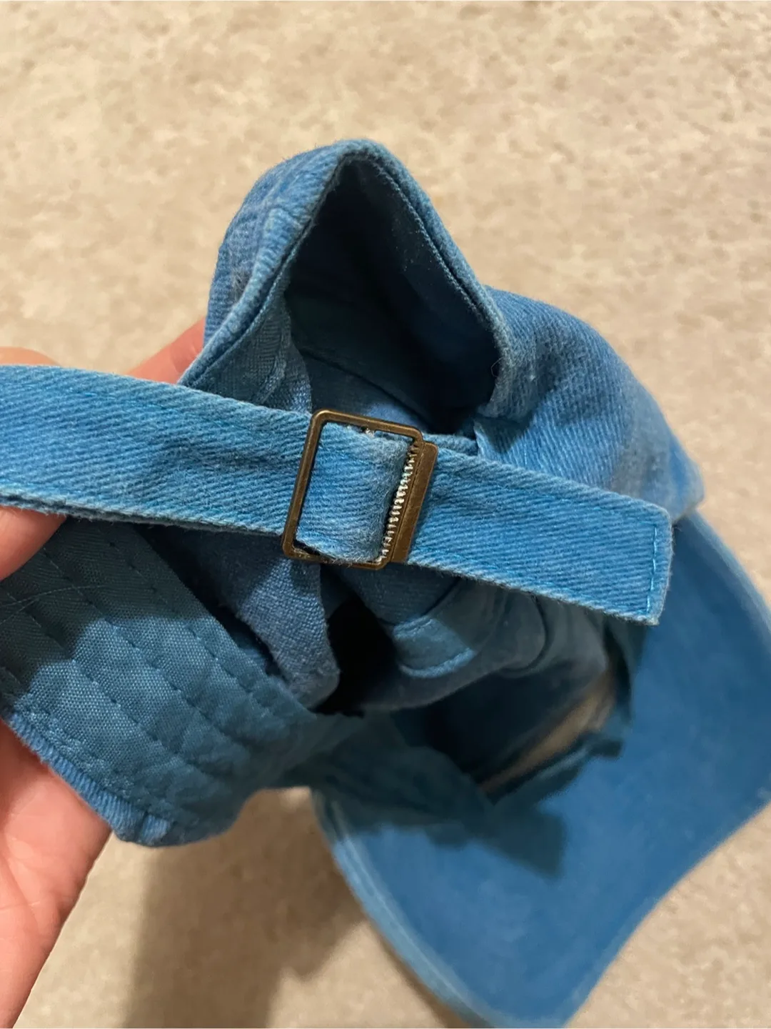 Minecraft Creeper Blue Baseball Cap image indicator(4)