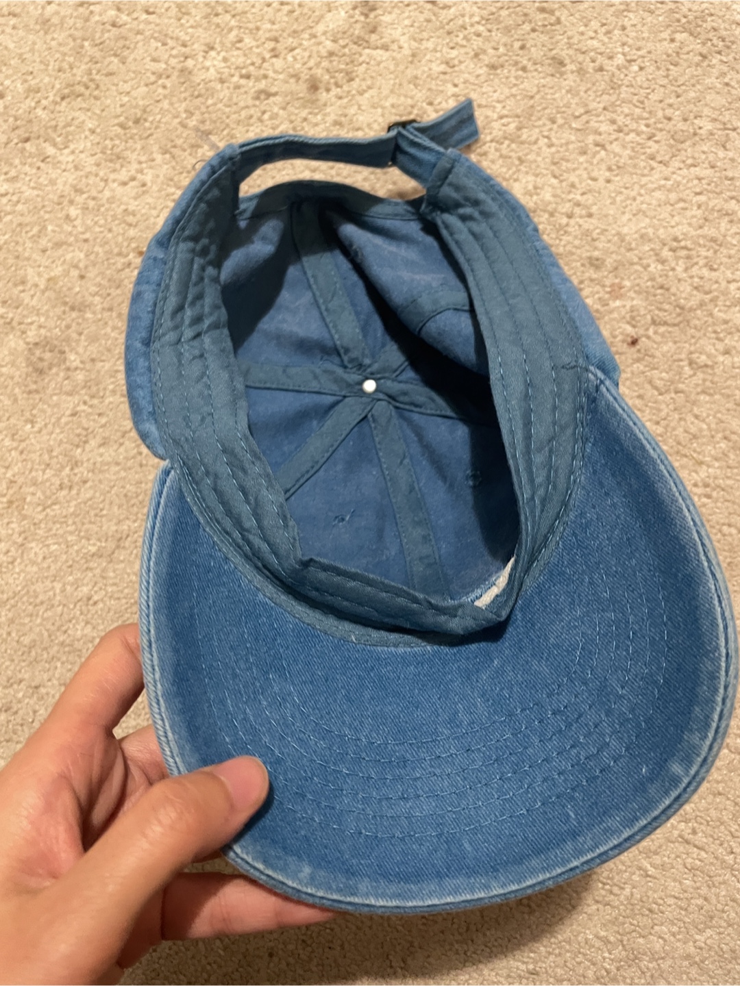 Minecraft Creeper Blue Baseball Cap - photo 3