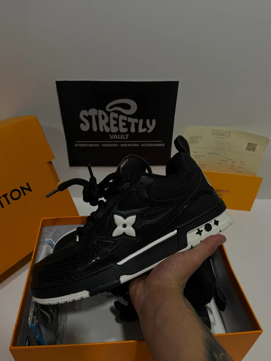 Louis Vuitton LV Trainer Sneaker Black image indicator(2)